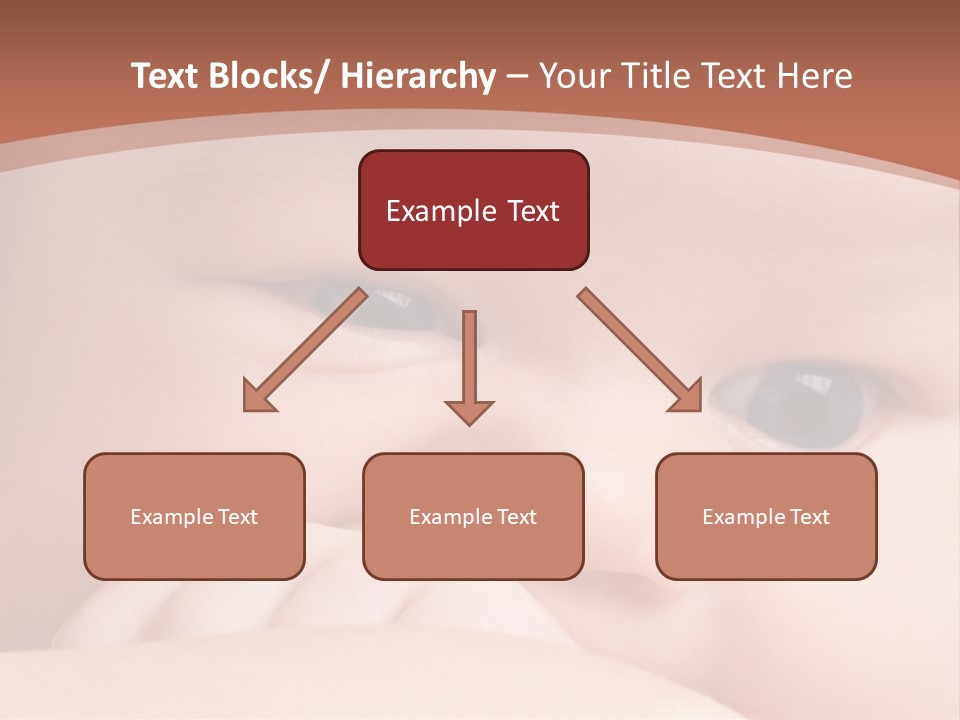 Infant Looking Life PowerPoint Template