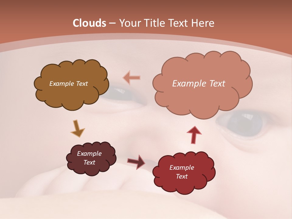 Infant Looking Life PowerPoint Template