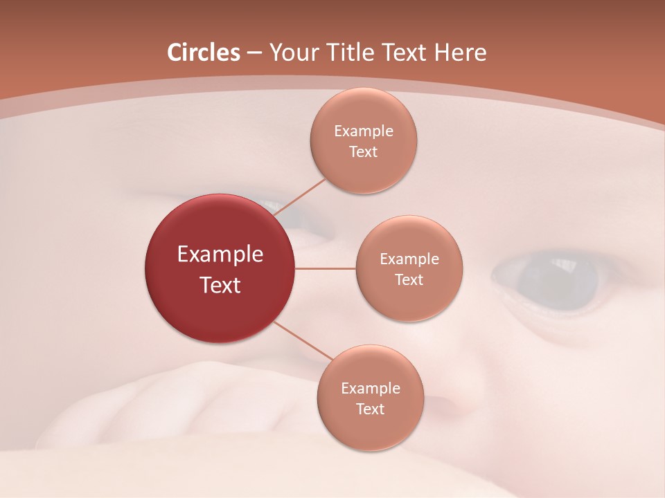 Infant Looking Life PowerPoint Template