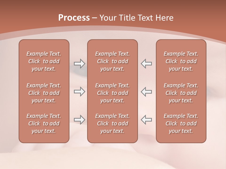 Infant Looking Life PowerPoint Template