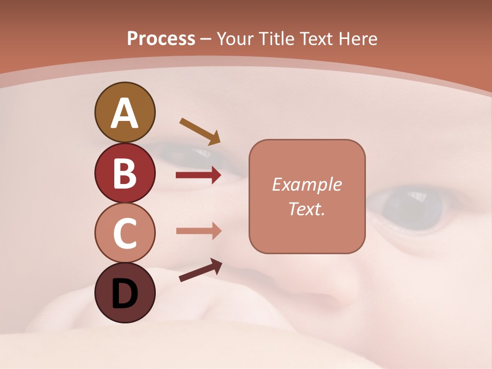 Infant Looking Life PowerPoint Template