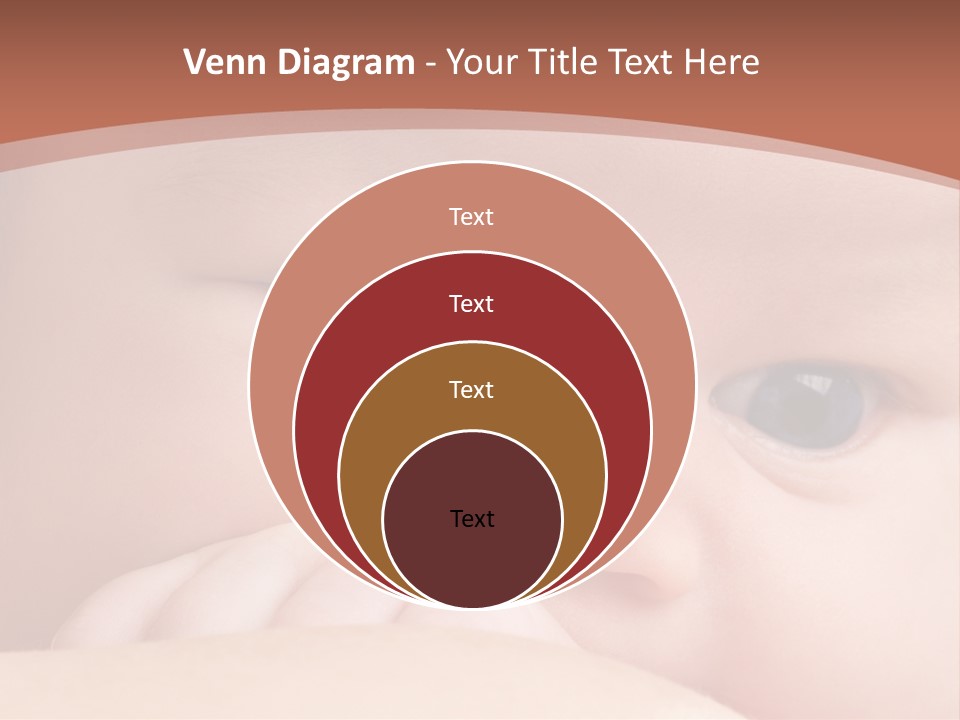 Infant Looking Life PowerPoint Template