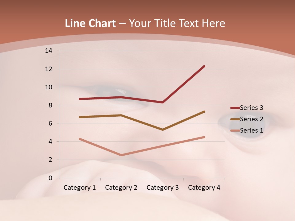 Infant Looking Life PowerPoint Template