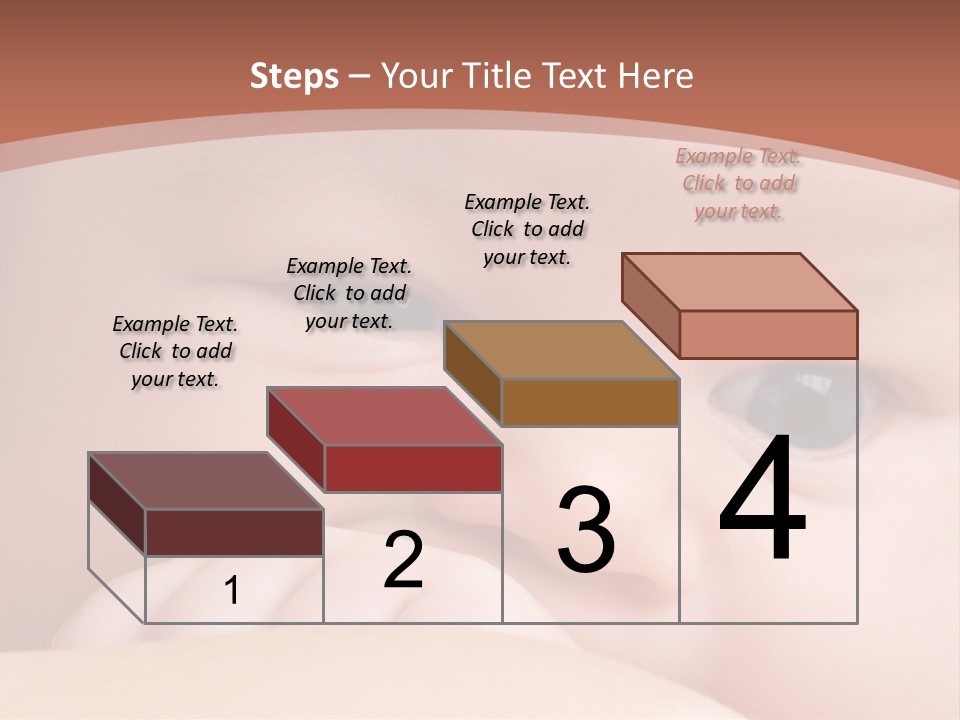 Infant Looking Life PowerPoint Template