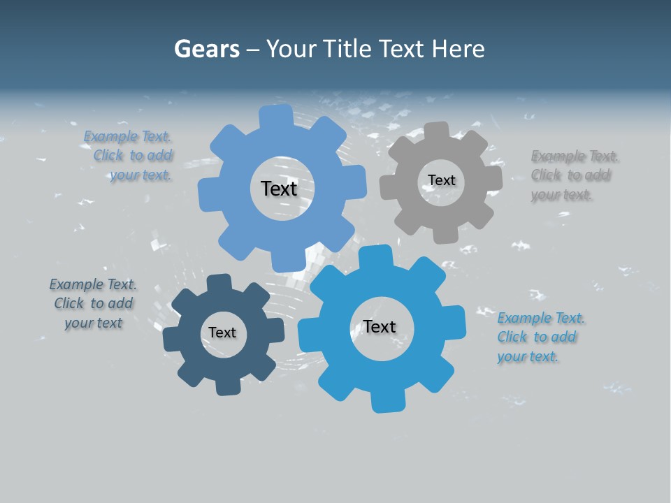 Dancing Brightly Turning PowerPoint Template