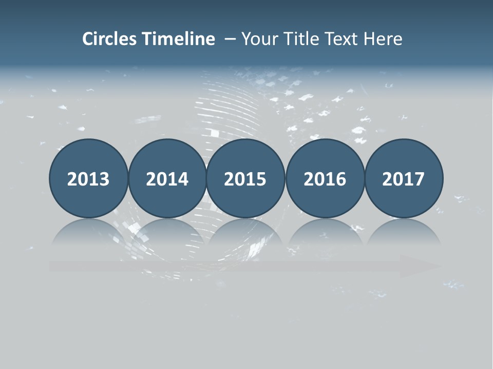 Dancing Brightly Turning PowerPoint Template