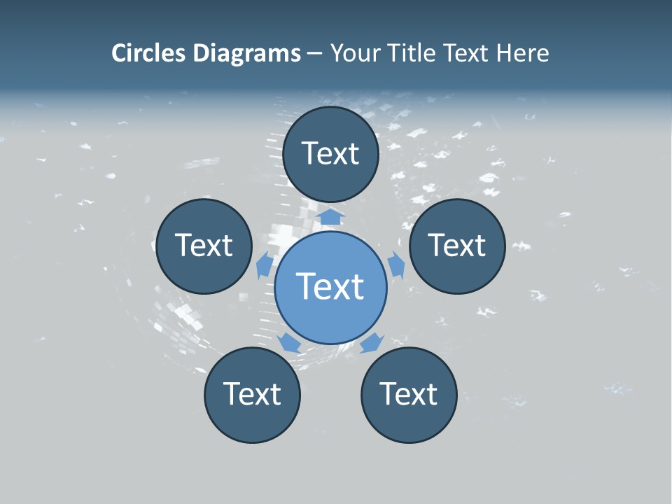 Dancing Brightly Turning PowerPoint Template