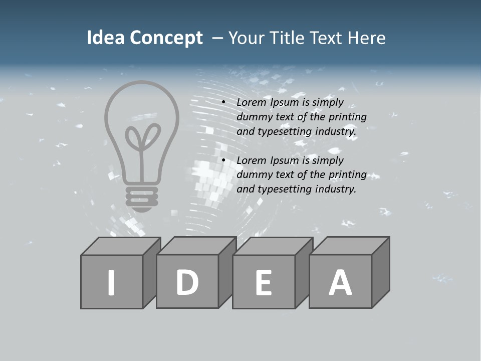 Dancing Brightly Turning PowerPoint Template