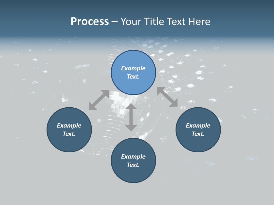 Dancing Brightly Turning PowerPoint Template