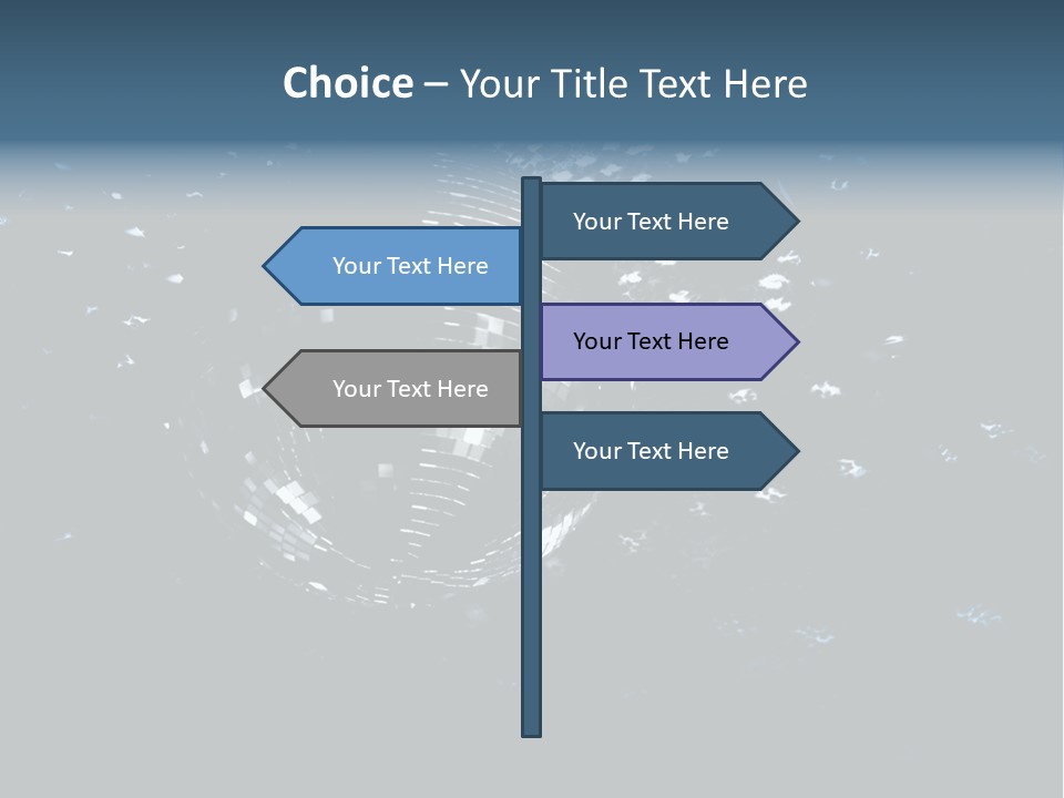 Dancing Brightly Turning PowerPoint Template