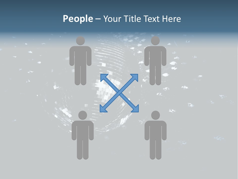 Dancing Brightly Turning PowerPoint Template