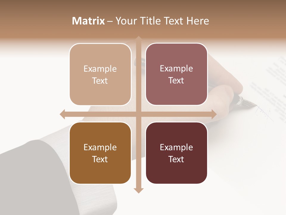 Partnership Wealth Credit PowerPoint Template