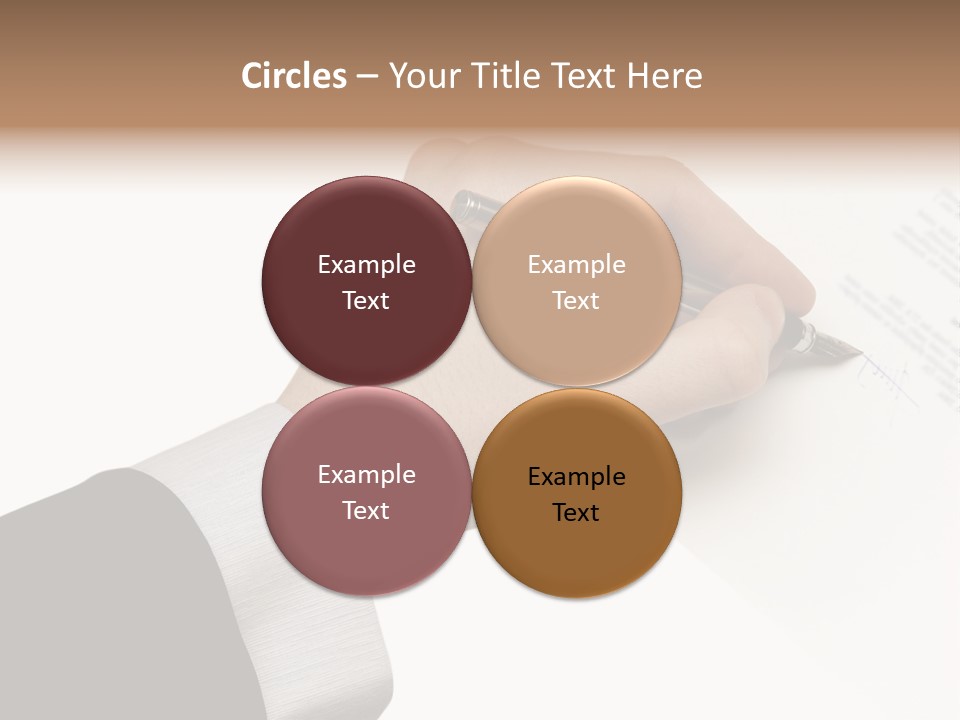 Partnership Wealth Credit PowerPoint Template