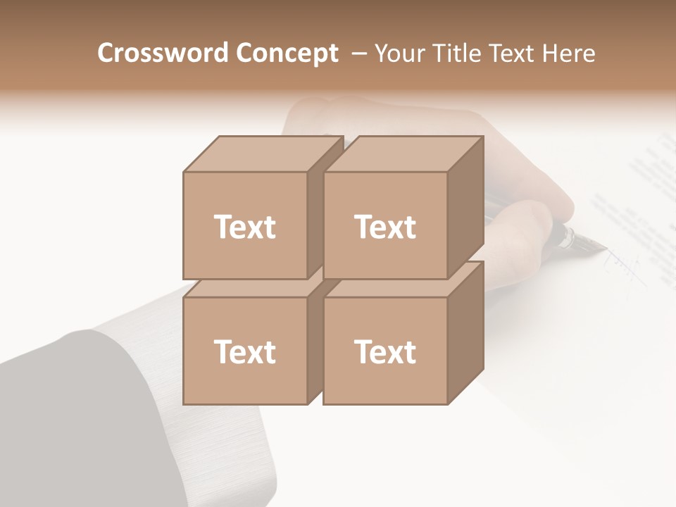 Partnership Wealth Credit PowerPoint Template