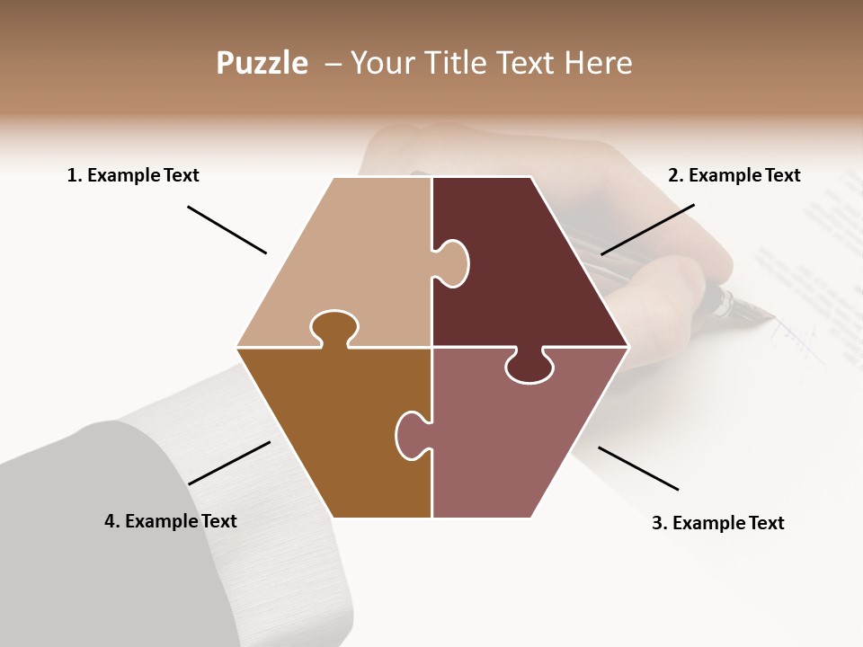 Partnership Wealth Credit PowerPoint Template