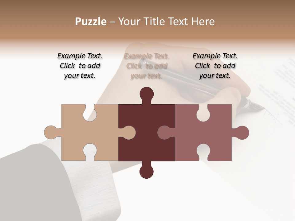 Partnership Wealth Credit PowerPoint Template