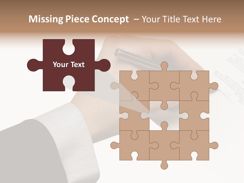 Partnership Wealth Credit PowerPoint Template