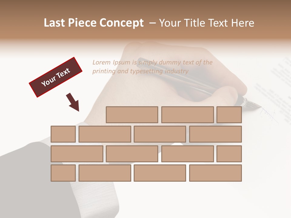 Partnership Wealth Credit PowerPoint Template