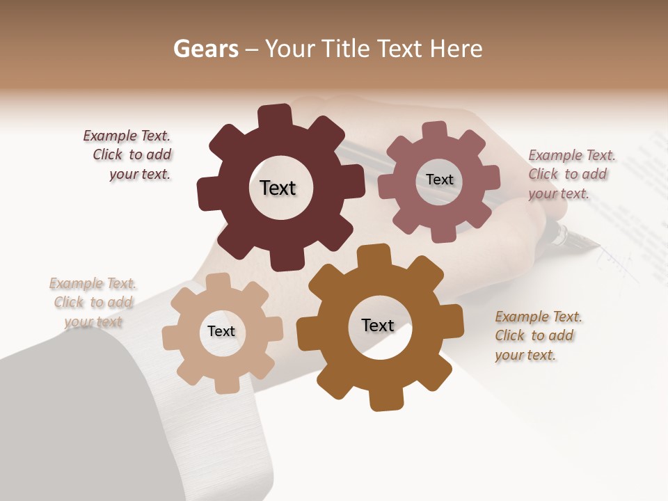 Partnership Wealth Credit PowerPoint Template