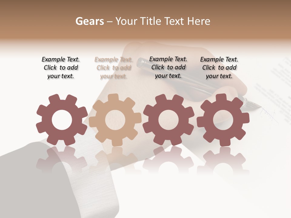 Partnership Wealth Credit PowerPoint Template