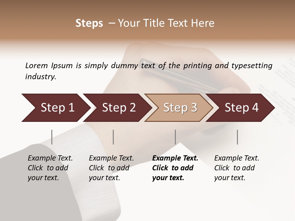 Partnership Wealth Credit PowerPoint Template