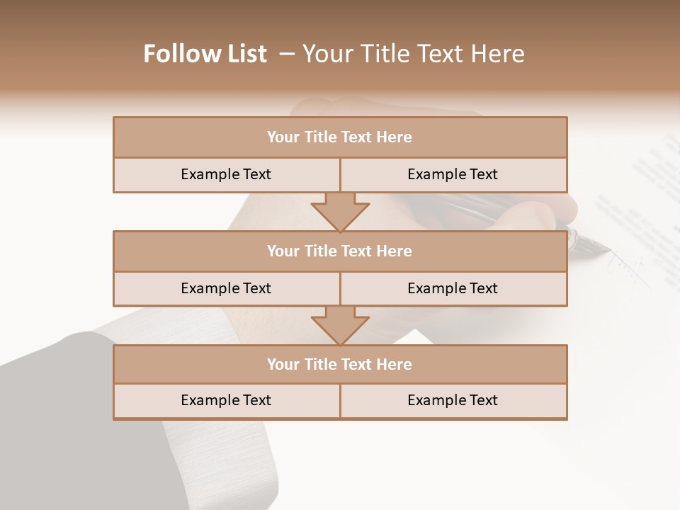 Partnership Wealth Credit PowerPoint Template