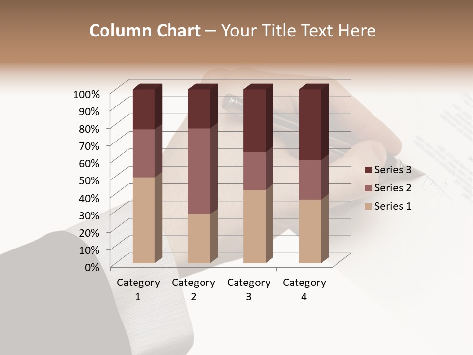Partnership Wealth Credit PowerPoint Template