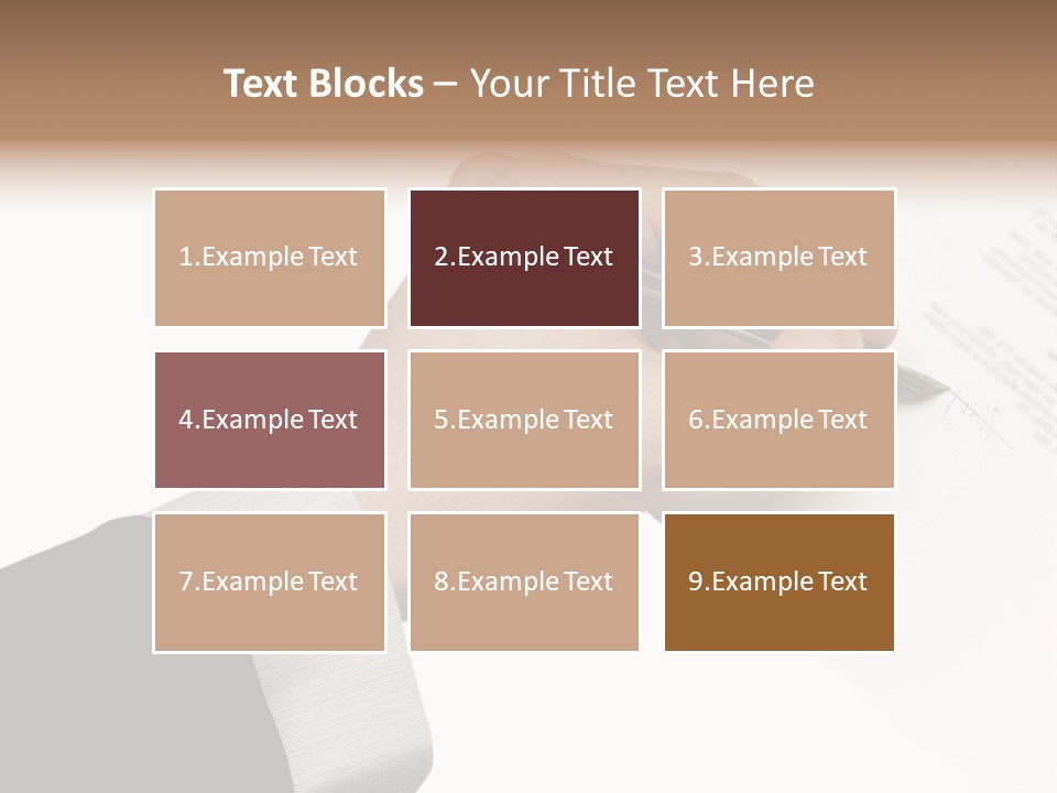 Partnership Wealth Credit PowerPoint Template