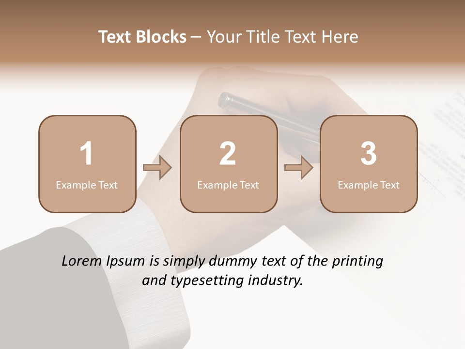 Partnership Wealth Credit PowerPoint Template