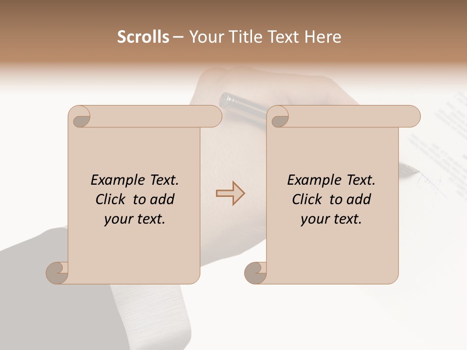 Partnership Wealth Credit PowerPoint Template