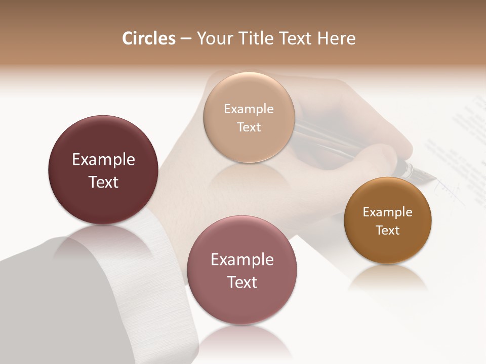 Partnership Wealth Credit PowerPoint Template