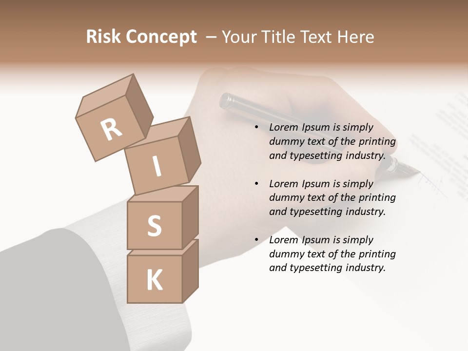 Partnership Wealth Credit PowerPoint Template