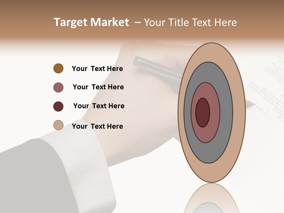 Partnership Wealth Credit PowerPoint Template