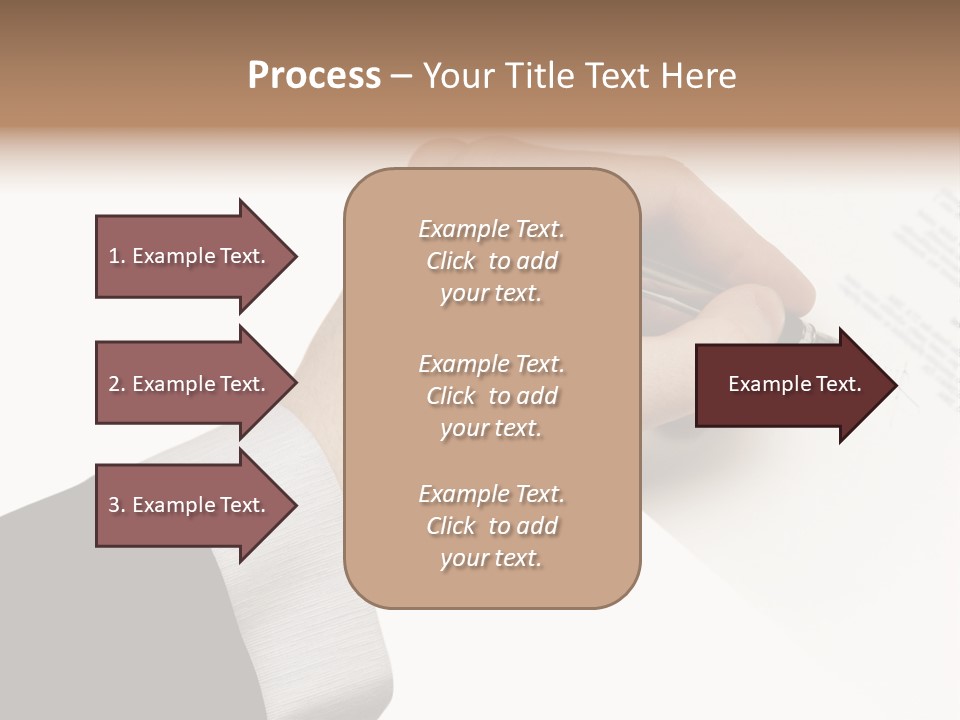Partnership Wealth Credit PowerPoint Template