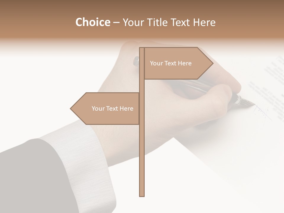 Partnership Wealth Credit PowerPoint Template