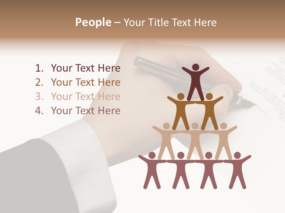 Partnership Wealth Credit PowerPoint Template