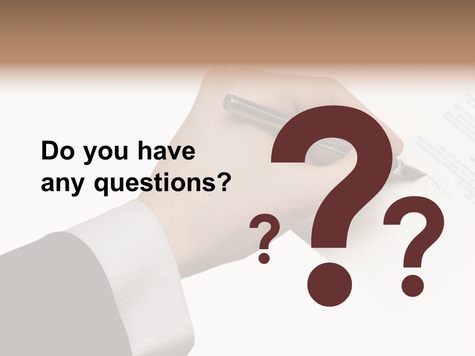 Partnership Wealth Credit PowerPoint Template