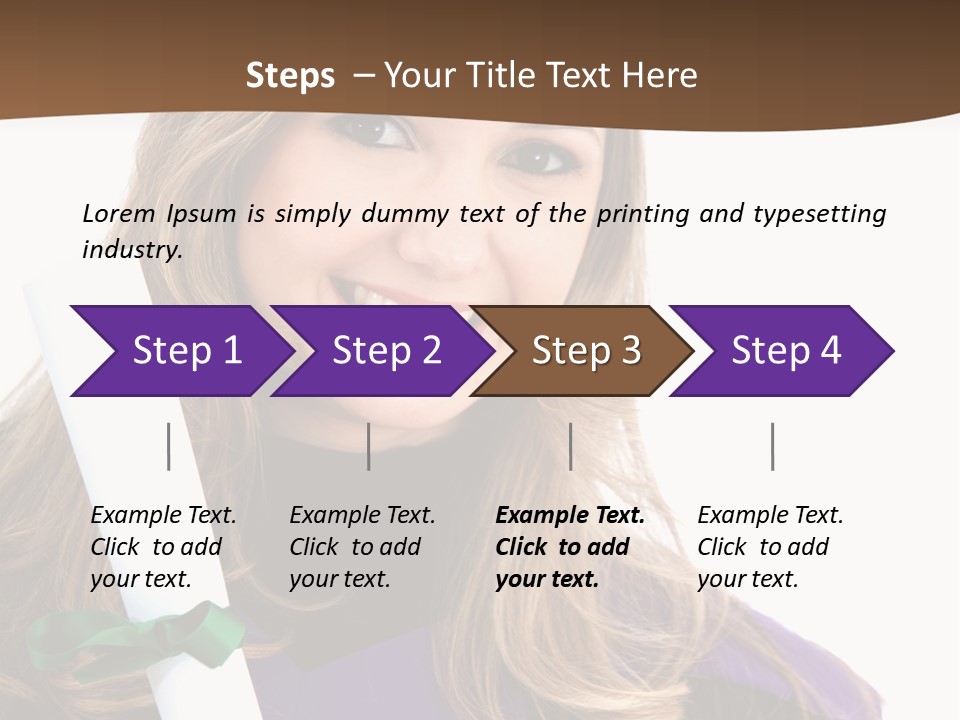 Cute Young Education PowerPoint Template