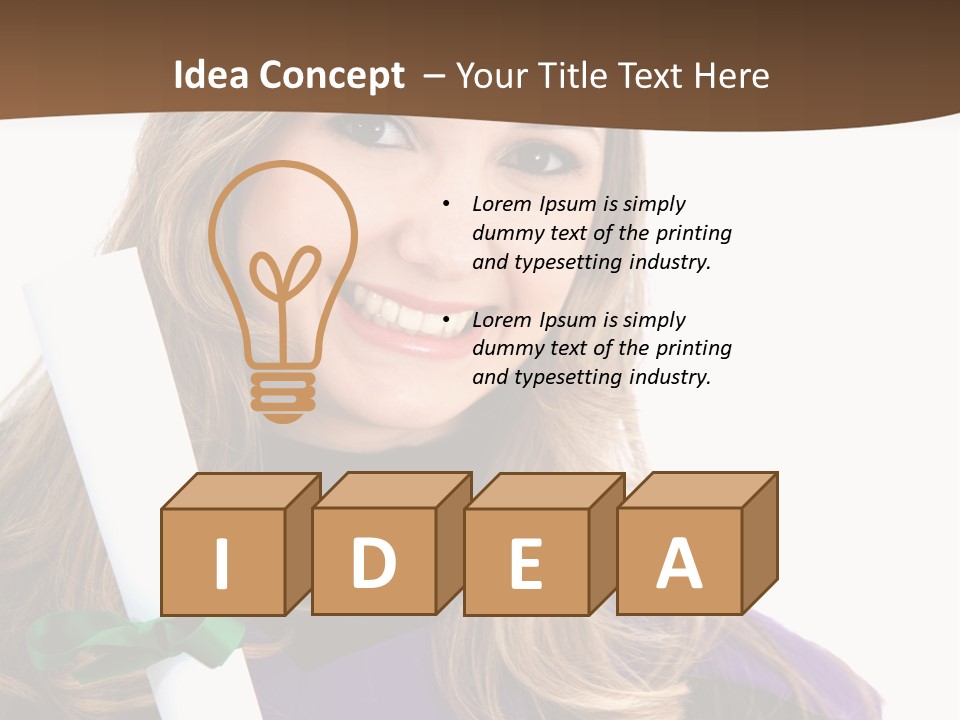 Cute Young Education PowerPoint Template