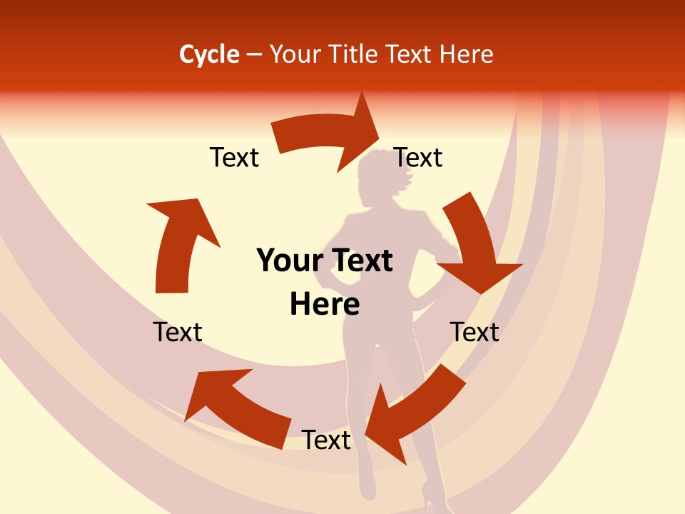 Leaf Elegance Pattern PowerPoint Template