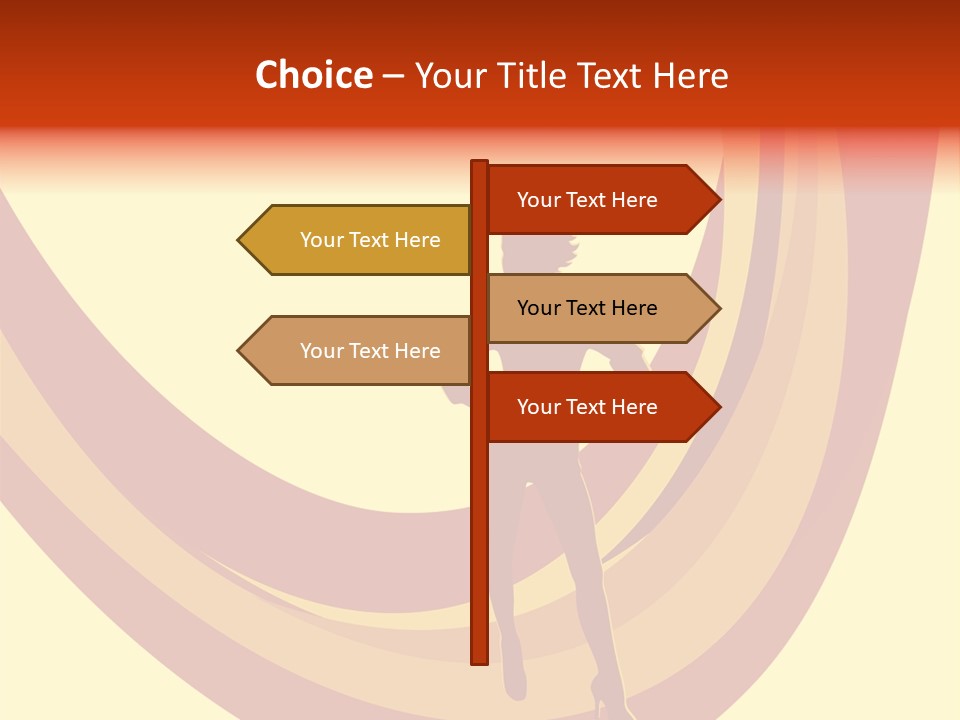 Leaf Elegance Pattern PowerPoint Template