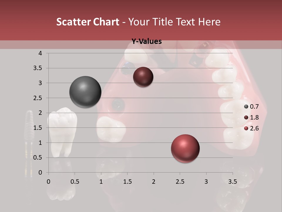 Pink Angled Orthodontist PowerPoint Template