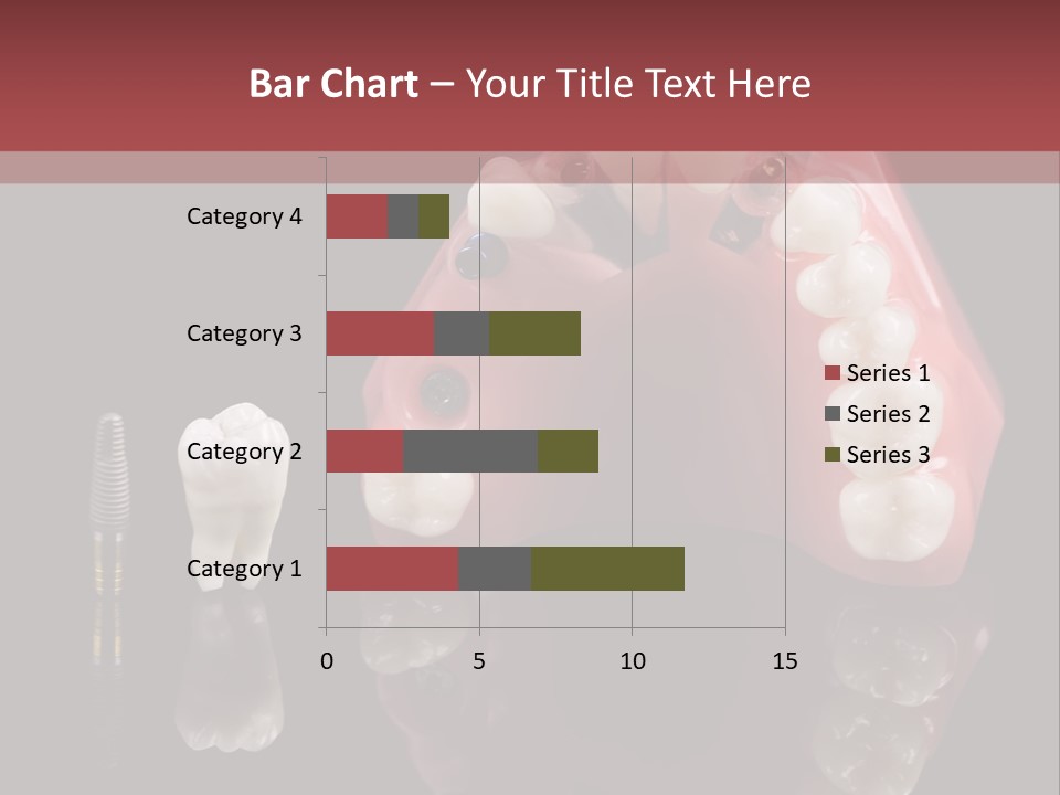 Pink Angled Orthodontist PowerPoint Template