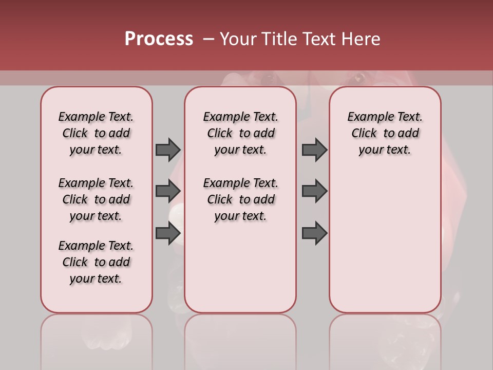 Pink Angled Orthodontist PowerPoint Template