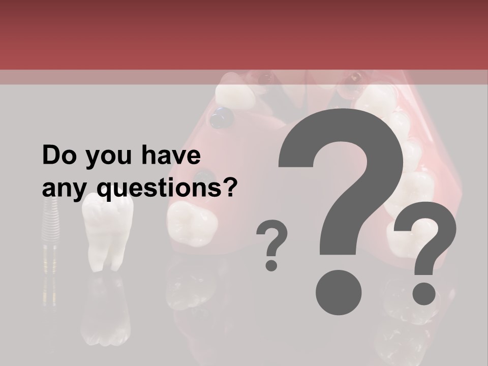 Pink Angled Orthodontist PowerPoint Template