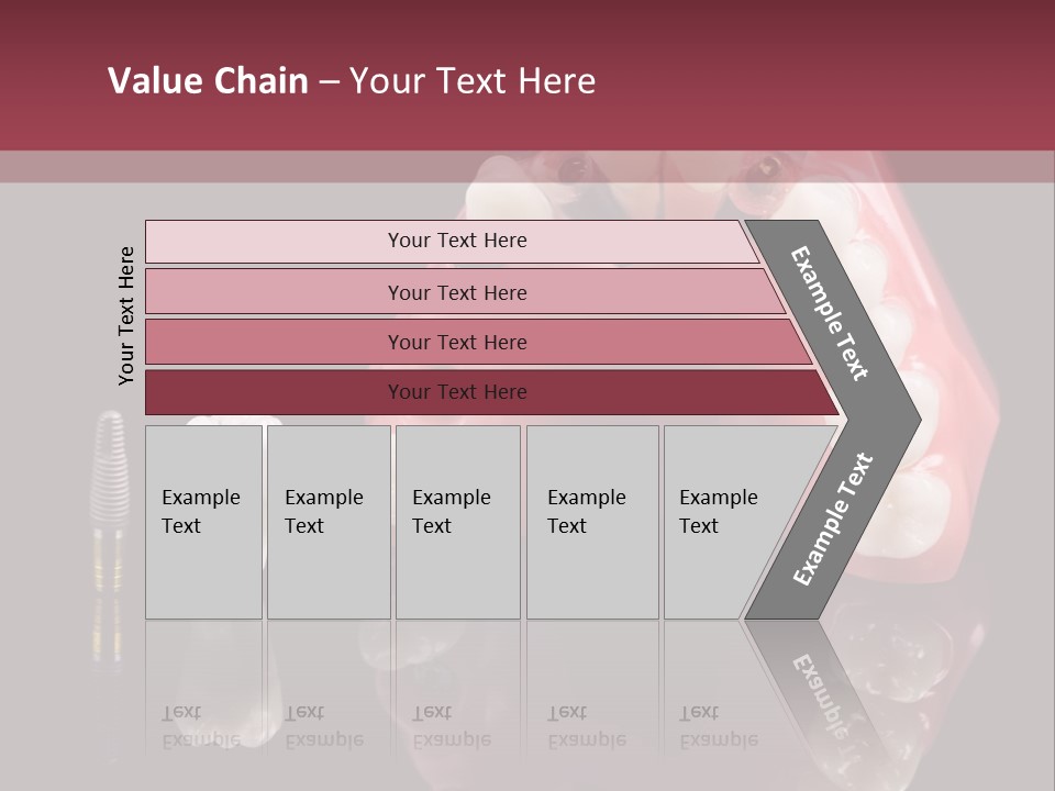 Care Anatomy Orthodonture PowerPoint Template
