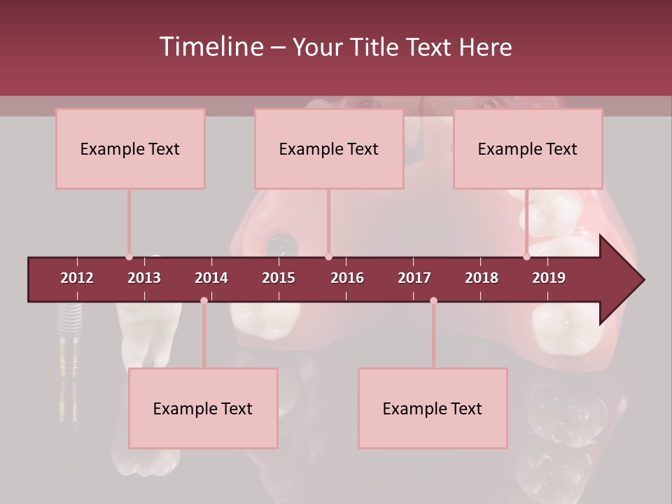 Care Anatomy Orthodonture PowerPoint Template
