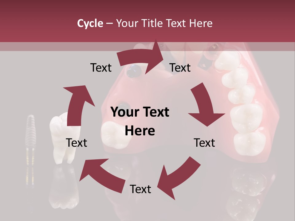 Care Anatomy Orthodonture PowerPoint Template