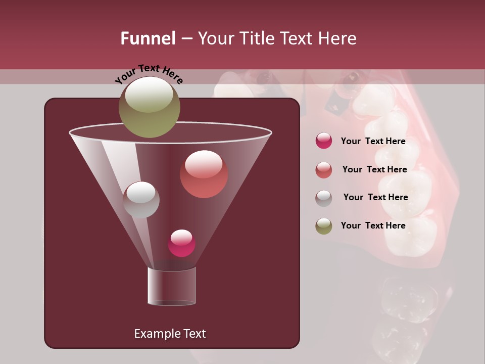 Care Anatomy Orthodonture PowerPoint Template