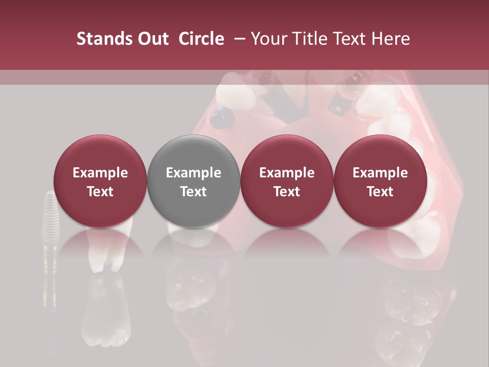 Care Anatomy Orthodonture PowerPoint Template